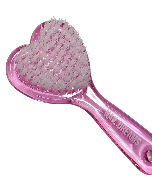 Heart shape manicure brush