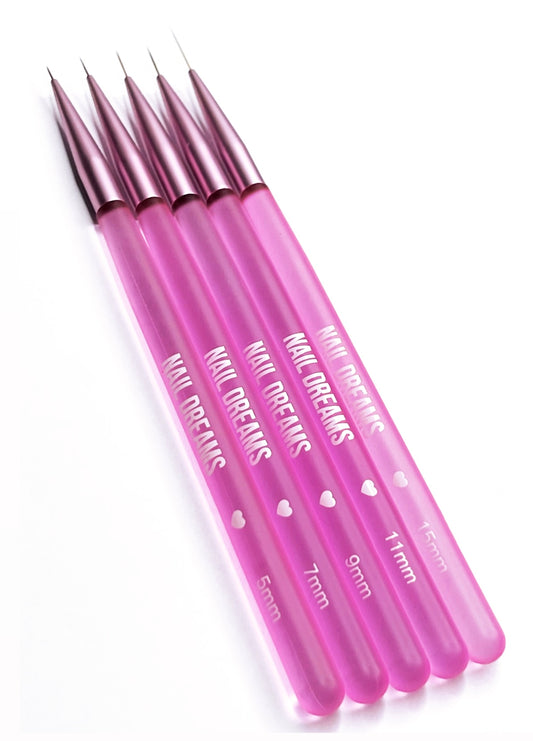 Nail liner brush set