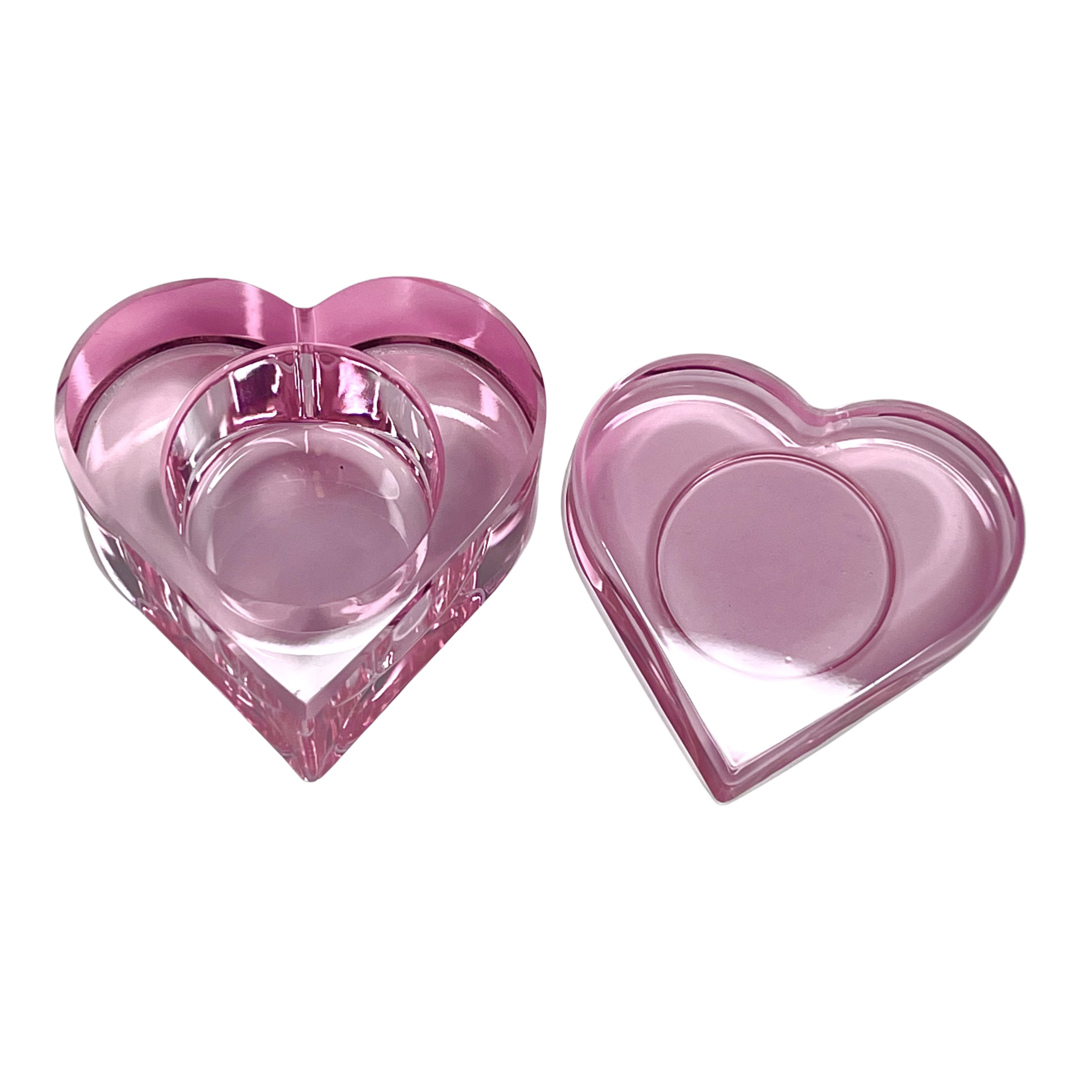 PINK- Heart dappen dish