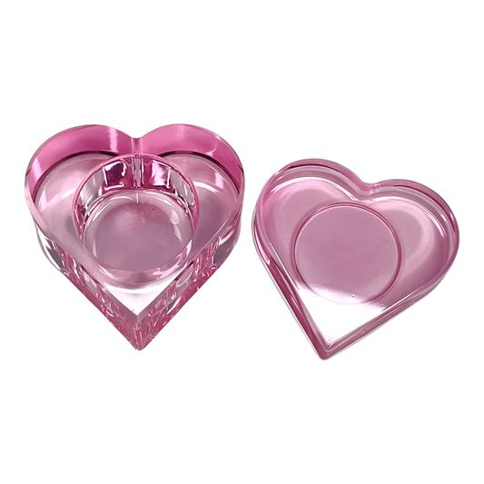 PINK- Heart dappen dish